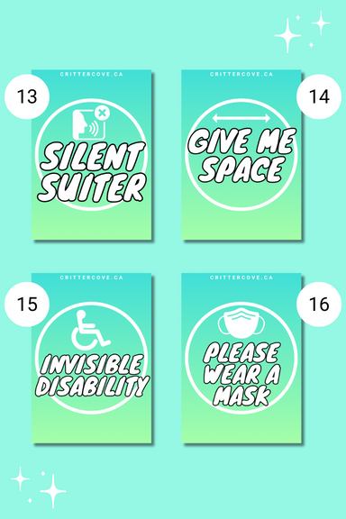 CONVENTION & ACCESSIBILITY BADGES